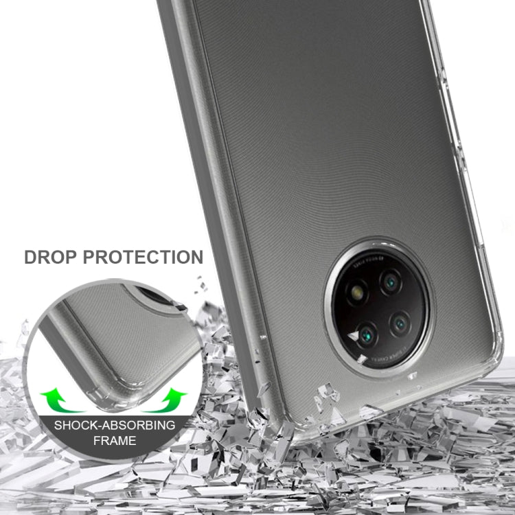 For Xiaomi Redmi Note 9T Shockproof Scratchproof TPU + Acrylic Protective Case(White) - Xiaomi Cases by buy2fix | Online Shopping UK | buy2fix