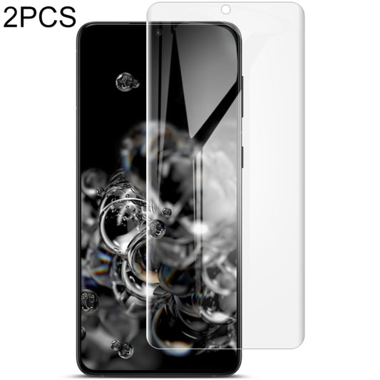 For Samsung Galaxy S21 5G 2 PCS IMAK Curved Full Screen Hydrogel Film - For Samsung by buy2fix | Online Shopping UK | buy2fix