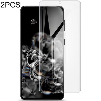 For Samsung Galaxy S21+ 5G 2 PCS IMAK Curved Full Screen Hydrogel Film - For Samsung by buy2fix | Online Shopping UK | buy2fix