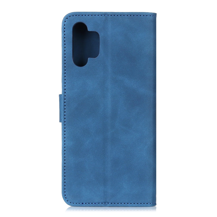 For Samsung Galaxy A32 4G KHAZNEH Retro Texture PU + TPU Horizontal Flip Leather Case with Holder & Card Slots & Wallet(Blue) by buy2fix