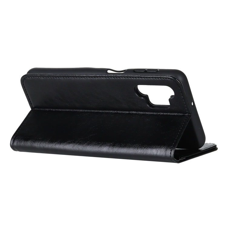 For Samsung Galaxy A32 4G Magnetic Crazy Horse Texture Horizontal Flip Leather Case with Holder & Card Slots & Wallet(Black) by buy2fix