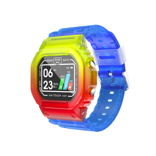K16 1.14 inch TFT Color Screen IP68 Waterproof Smart Watch, Support Bluetooth Music / Sleep Monitoring / Heart Rate Monitoring(Colorful) by buy2fix
