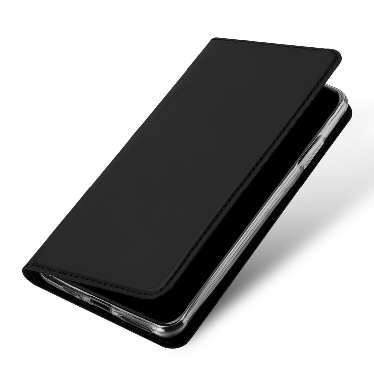 For iPhone 11 DUX DUCIS Skin Pro Series Shockproof Horizontal Flip Leather Case with Holder & Card Slots(Black) - iPhone 11 Cases by DUX DUCIS | Online Shopping UK | buy2fix