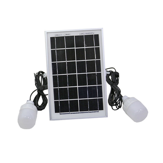 SNF-0092 3W White Light Solar Lantern Lighting Bulb Outdoor IP44 Waterproof LED One for Two Lighting System Split Garden Lamp, Length:10m - Solar Lights by buy2fix | Online Shopping UK | buy2fix