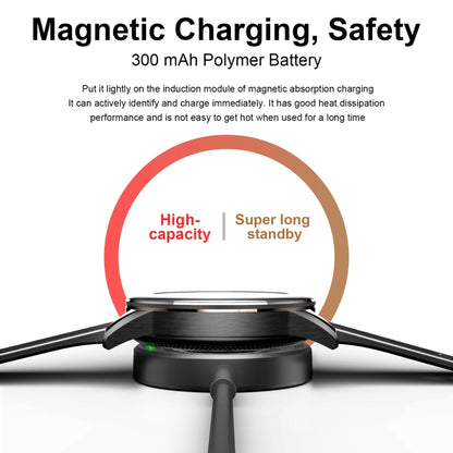 H6 1.28 inch Touch Screen IP67 Waterproof Smart Watch, Support Bluetooth Call / Sleep Monitoring / Heart Rate Monitoring(Black) by buy2fix