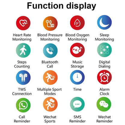 H6 1.28 inch Touch Screen IP67 Waterproof Smart Watch, Support Bluetooth Call / Sleep Monitoring / Heart Rate Monitoring(Black) by buy2fix