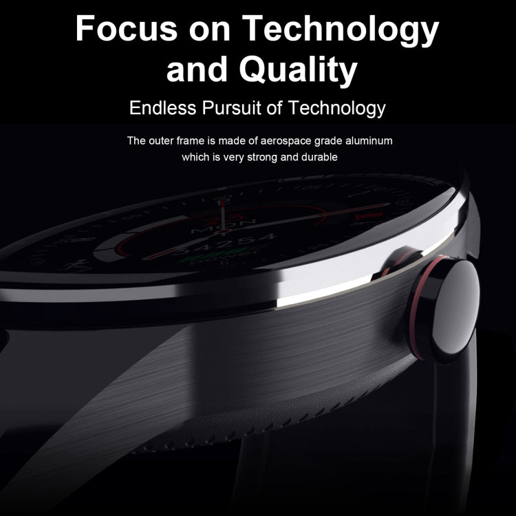 H6 1.28 inch Touch Screen IP67 Waterproof Smart Watch, Support Bluetooth Call / Sleep Monitoring / Heart Rate Monitoring(Black) by buy2fix