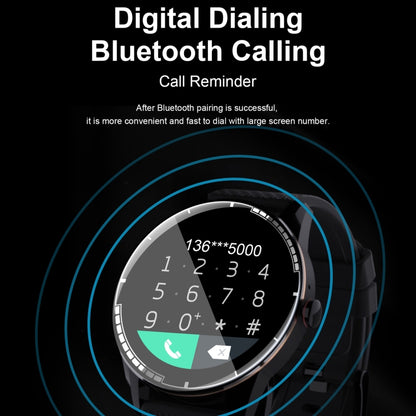 H6 1.28 inch Touch Screen IP67 Waterproof Smart Watch, Support Bluetooth Call / Sleep Monitoring / Heart Rate Monitoring(Black) by buy2fix