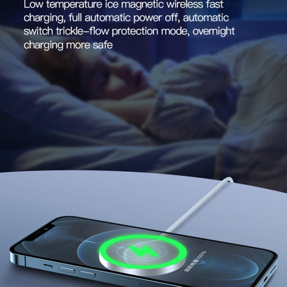 TOTUDESIGN CACW-048 Glory Series 15W Max Magnetic Wireless Charger(White) - Wireless Charger by TOTUDESIGN | Online Shopping UK | buy2fix