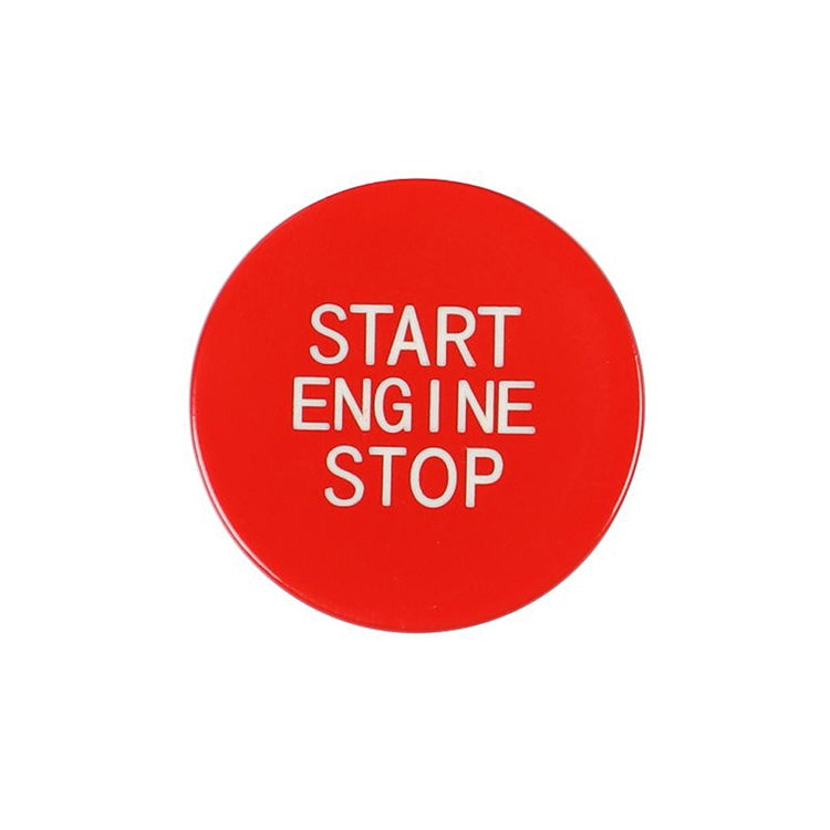 Car Carbon Fiber One-button Start Decorative Sticker for BMW 3 Series / G20 / G05 / G06 / G07 / G14 / G29 / F40 / F44(Red) by buy2fix