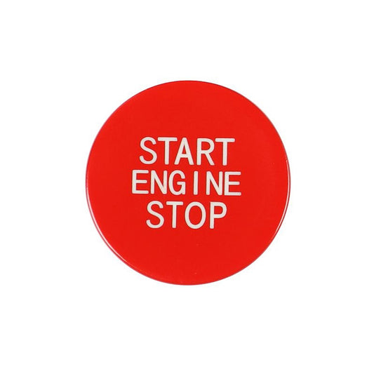 Car Carbon Fiber One-button Start Decorative Sticker for BMW 3 Series / G20 / G05 / G06 / G07 / G14 / G29 / F40 / F44(Red) by buy2fix