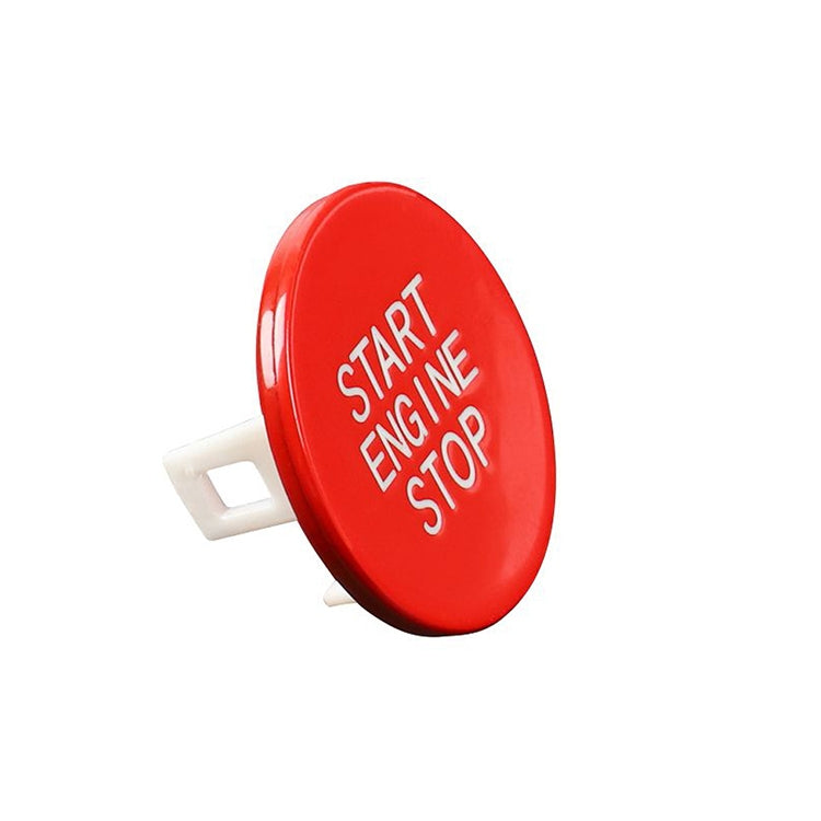 Car Carbon Fiber One-button Start Decorative Sticker for BMW 3 Series / G20 / G05 / G06 / G07 / G14 / G29 / F40 / F44(Red) by buy2fix