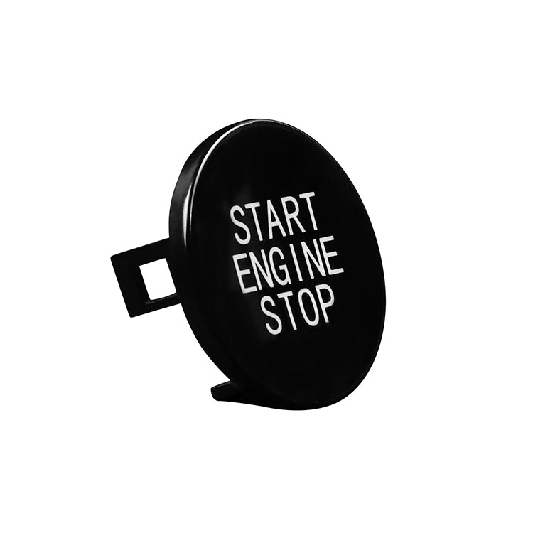 Car Carbon Fiber One-button Start Decorative Sticker for BMW 3 Series / G20 / G05 / G06 / G07 / G14 / G29 / F40 / F44(Black) by buy2fix