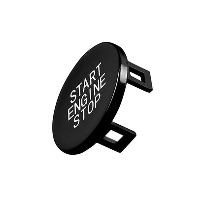 Car Carbon Fiber One-button Start Decorative Sticker for BMW 3 Series / G20 / G05 / G06 / G07 / G14 / G29 / F40 / F44(Black) by buy2fix
