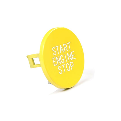 Car Carbon Fiber One-button Start Decorative Sticker for BMW 3 Series / G20 / G05 / G06 / G07 / G14 / G29 / F40 / F44(Yellow) by buy2fix