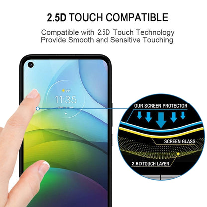 For Motorola Moto G9 Power Full Glue Full Screen Tempered Glass Film - Motorola Tempered Glass by buy2fix | Online Shopping UK | buy2fix