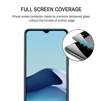 For vivo Y20A Full Glue Full Screen Tempered Glass Film - Others by buy2fix | Online Shopping UK | buy2fix