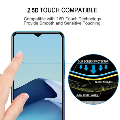 For vivo Y20A Full Glue Full Screen Tempered Glass Film - Others by buy2fix | Online Shopping UK | buy2fix