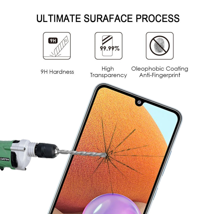 For Samsung Galaxy A32 4G 25 PCS Full Glue Full Screen Tempered Glass Film - Galaxy Tempered Glass by buy2fix | Online Shopping UK | buy2fix