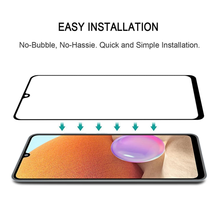 For Samsung Galaxy A32 4G 25 PCS Full Glue Full Screen Tempered Glass Film - Galaxy Tempered Glass by buy2fix | Online Shopping UK | buy2fix