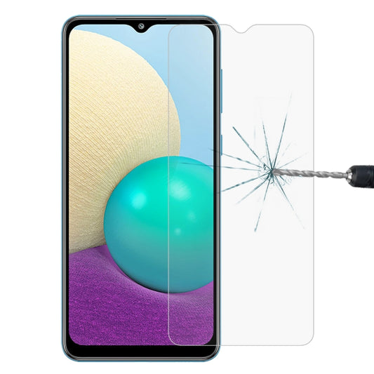 For Samsung Galaxy A02 0.26mm 9H Surface Hardness 2.5D Explosion-proof Tempered Glass Non-full Screen Film - Galaxy Tempered Glass by DIYLooks | Online Shopping UK | buy2fix