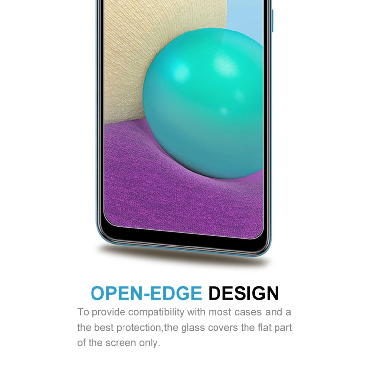 For Samsung Galaxy A02 0.26mm 9H Surface Hardness 2.5D Explosion-proof Tempered Glass Non-full Screen Film - Galaxy Tempered Glass by DIYLooks | Online Shopping UK | buy2fix