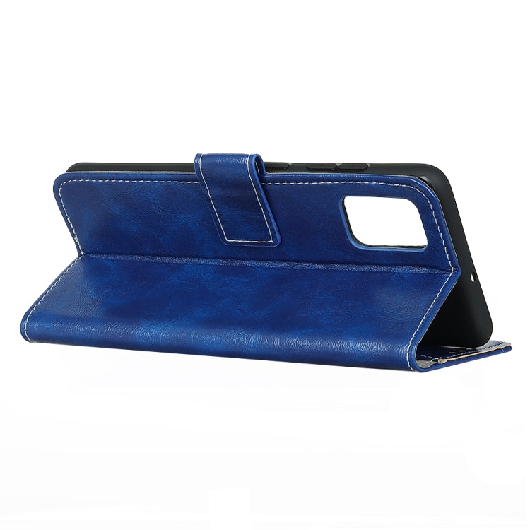For Xiaomi Redmi 9T / Note 9 4G Retro Crazy Horse Texture Horizontal Flip Leather Case with Holder & Card Slots & Photo Frame & Wallet(Blue) - Xiaomi Cases by buy2fix | Online Shopping UK | buy2fix