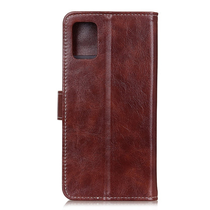 For Xiaomi Redmi 9T / Note 9 4G Retro Crazy Horse Texture Horizontal Flip Leather Case with Holder & Card Slots & Photo Frame & Wallet(Brown) - Xiaomi Cases by buy2fix | Online Shopping UK | buy2fix