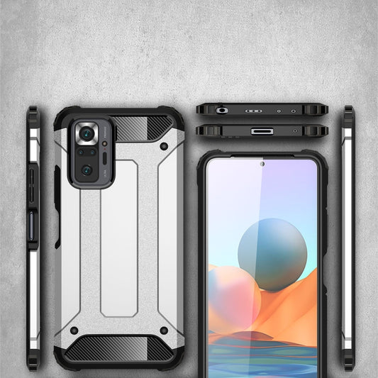 For Xiaomi Redmi Note 10 Pro / Note 10 Pro Max Magic Armor TPU + PC Combination Case(Red) - Xiaomi Cases by buy2fix | Online Shopping UK | buy2fix