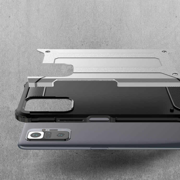 For Xiaomi Redmi Note 10 Pro / Note 10 Pro Max Magic Armor TPU + PC Combination Case(Red) - Xiaomi Cases by buy2fix | Online Shopping UK | buy2fix