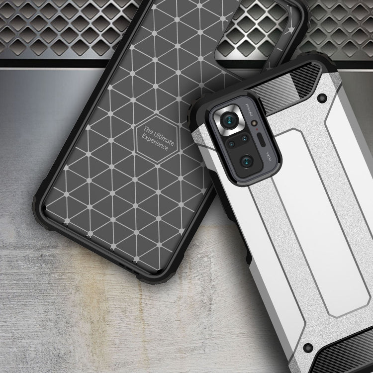 For Xiaomi Redmi Note 10 Pro / Note 10 Pro Max Magic Armor TPU + PC Combination Case(Red) - Xiaomi Cases by buy2fix | Online Shopping UK | buy2fix
