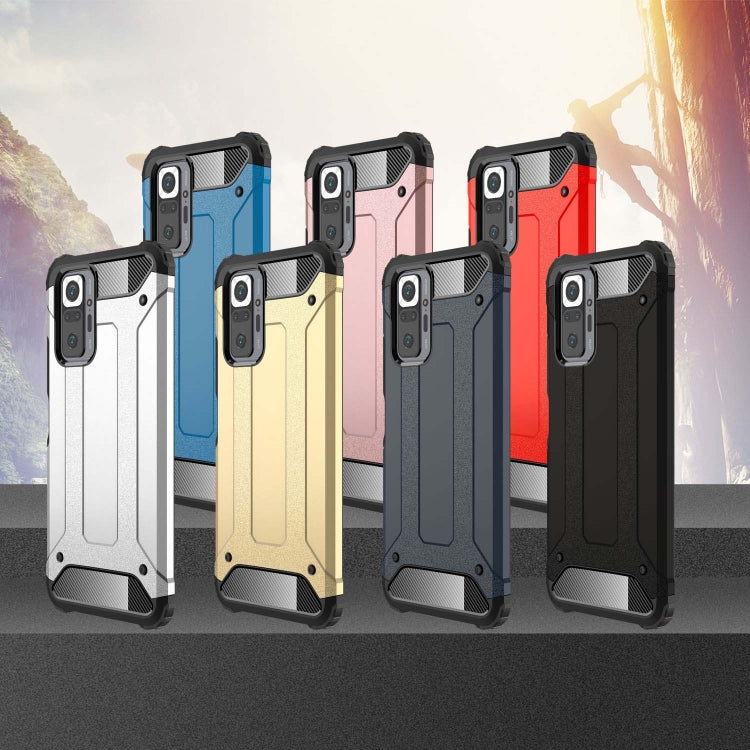 For Xiaomi Redmi Note 10 Pro / Note 10 Pro Max Magic Armor TPU + PC Combination Case(Red) - Xiaomi Cases by buy2fix | Online Shopping UK | buy2fix
