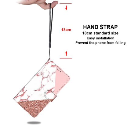 For Xiaomi Poco X3 NPC Coloured Drawing Cross Texture Horizontal Flip PU Leather Case with Holder & Card Slots & Wallet & Lanyard(Pink Stone Texture) - Xiaomi Cases by buy2fix | Online Shopping UK | buy2fix