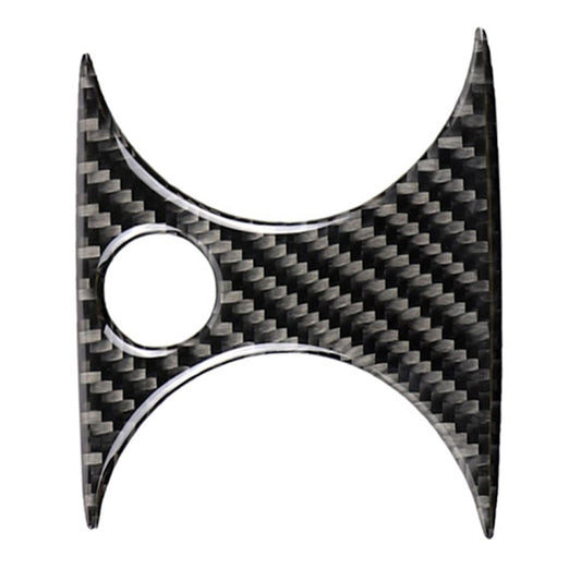 Car Carbon Fiber Rear Air Outlet Middle Decorative Sticker for Mercedes-Benz C Class W205 C180 C200 C300 GLC, Left and Right Drive Universal(Solid Color) by buy2fix