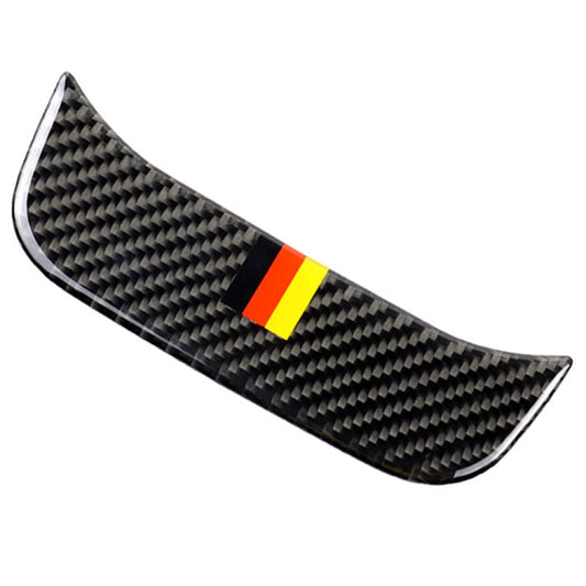 Car Carbon Fiber Rear Air Outlet Lower Decorative Sticker for Mercedes-Benz C Class W205 C180 C200 C300 GLC, Left and Right Drive Universal(German Color) by buy2fix