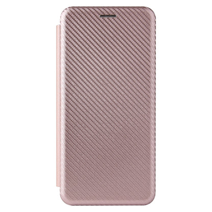 For ZTE Blade A7s 2020 Carbon Fiber Texture Horizontal Flip TPU + PC + PU Leather Case with Card Slot(Pink) - ZTE Cases by buy2fix | Online Shopping UK | buy2fix