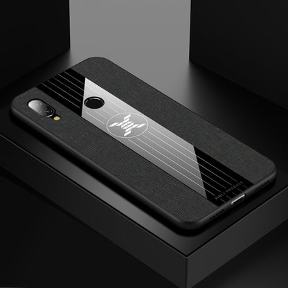 For Xiaomi Redmi 7 XINLI Stitching Cloth Texture Shockproof TPU Protective Case(Black) - Xiaomi Cases by XINLI | Online Shopping UK | buy2fix