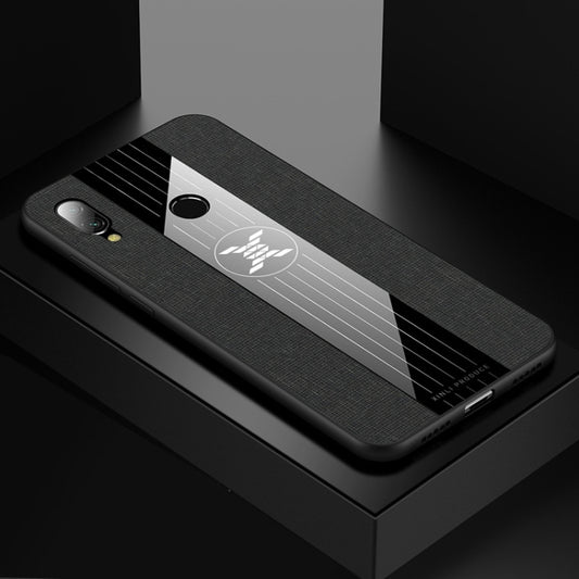 For Xiaomi Redmi 7 XINLI Stitching Cloth Texture Shockproof TPU Protective Case(Black) - Xiaomi Cases by XINLI | Online Shopping UK | buy2fix