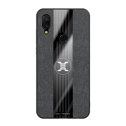 For Xiaomi Redmi 7 XINLI Stitching Cloth Texture Shockproof TPU Protective Case(Black) - Xiaomi Cases by XINLI | Online Shopping UK | buy2fix