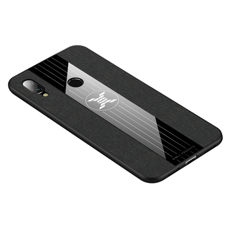 For Xiaomi Redmi 7 XINLI Stitching Cloth Texture Shockproof TPU Protective Case(Black) - Xiaomi Cases by XINLI | Online Shopping UK | buy2fix