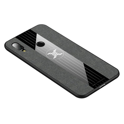 For Xiaomi Redmi 7 XINLI Stitching Cloth Texture Shockproof TPU Protective Case(Gray) - Xiaomi Cases by XINLI | Online Shopping UK | buy2fix