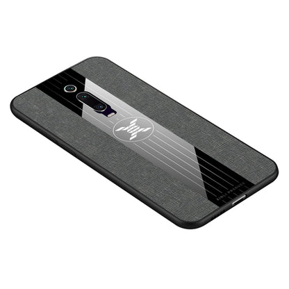For Xiaomi Mi 9T / Redmi K20 XINLI Stitching Cloth Texture Shockproof TPU Protective Case(Gray) - Xiaomi Cases by XINLI | Online Shopping UK | buy2fix