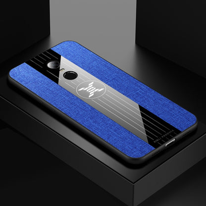 For Xiaomi Redmi 5 Plus XINLI Stitching Cloth Texture Shockproof TPU Protective Case(Blue) - Xiaomi Cases by XINLI | Online Shopping UK | buy2fix