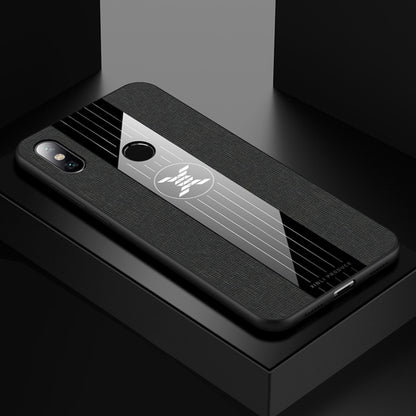 For Xiaomi Mi 6X / A2 XINLI Stitching Cloth Texture Shockproof TPU Protective Case(Black) - Xiaomi Cases by XINLI | Online Shopping UK | buy2fix