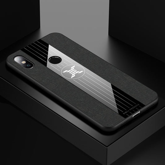 For Xiaomi Mi 6X / A2 XINLI Stitching Cloth Texture Shockproof TPU Protective Case(Black) - Xiaomi Cases by XINLI | Online Shopping UK | buy2fix
