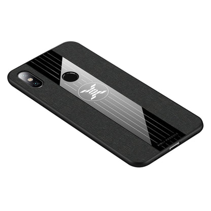 For Xiaomi Mi 6X / A2 XINLI Stitching Cloth Texture Shockproof TPU Protective Case(Black) - Xiaomi Cases by XINLI | Online Shopping UK | buy2fix