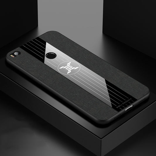 For Xiaomi Mi Max 2 XINLI Stitching Cloth Texture Shockproof TPU Protective Case(Black) - Xiaomi Cases by XINLI | Online Shopping UK | buy2fix