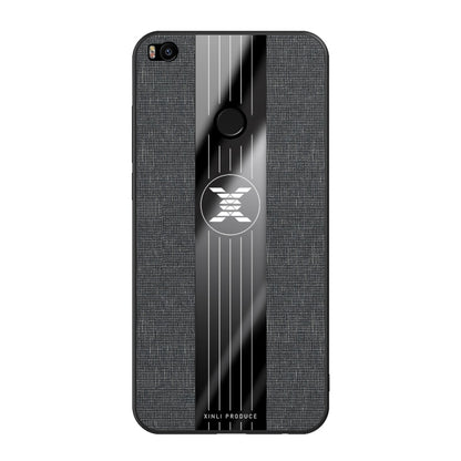 For Xiaomi Mi Max 2 XINLI Stitching Cloth Texture Shockproof TPU Protective Case(Black) - Xiaomi Cases by XINLI | Online Shopping UK | buy2fix