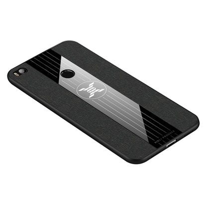 For Xiaomi Mi Max 2 XINLI Stitching Cloth Texture Shockproof TPU Protective Case(Black) - Xiaomi Cases by XINLI | Online Shopping UK | buy2fix