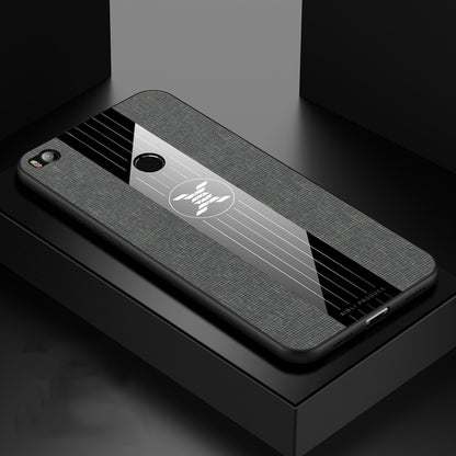 For Xiaomi Mi Max 2 XINLI Stitching Cloth Texture Shockproof TPU Protective Case(Gray) - Xiaomi Cases by XINLI | Online Shopping UK | buy2fix
